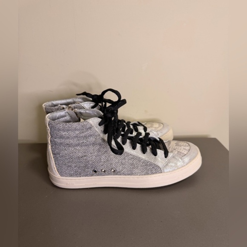 Women’s P448 Skater High Top Sneakers (Size 37 = Women’s 6)